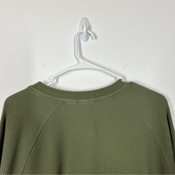 LL Bean BeanBuilt Waffle Henley Size XL Men’s - Picture 7 of 8